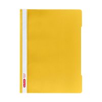 herlitz Schnellhefter Quality Kunststoff gelb DIN A4, 1 Stück