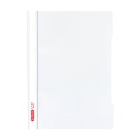 herlitz Schnellhefter Quality Kunststoff weiß DIN A4, 1 Stück