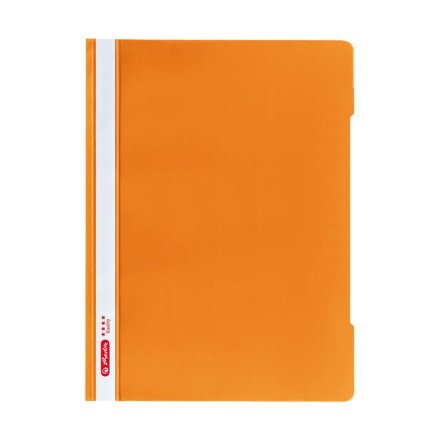 herlitz Schnellhefter Quality Kunststoff orange DIN A4, 1 Stück