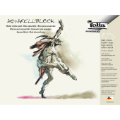  folia Aquarellblock 18,0 x 24,0 cm 200 g/qm, 10 Blatt, 1 Block 
