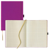  Lediberg Notizbuch Tucson ca. DIN A4 kariert, lila Hardcover 