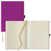  Lediberg Notizbuch Tucson ca. DIN A4 kariert, lila Hardcover 