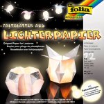 folia Transparentpapier Lichterpapier 30,0 x 30,0 cm 80 g/qm 12 Blatt weiß