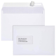  25 Briefumschläge TopSTAR von Bong DIN C5 mit Fenster hochweiß haftklebend 