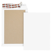  50 Papprückwandtaschen von dots ohne Fenster DIN B4 