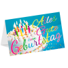  LUMA Geburtstagskarte Torte bunt DIN B6 