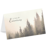  LUMA Trauerkarte Nebelwald DIN B6 