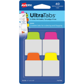  AVERY Zweckform UltraTabs Mini Haftmarker neon-farbsortiert 40 Blatt 