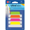  AVERY Zweckform UltraTabs Schmal Haftmarker neon-farbsortiert 24 Blatt 