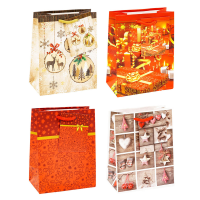 12 TSI Geschenktüten Weihnachten Motiv sortiert 11,0 x 14,0 cm