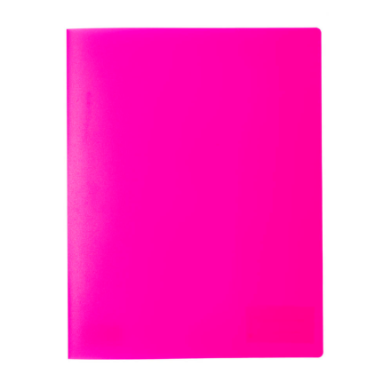 HERMA Schnellhefter Neon Kunststoff neon-pink DIN A4, 1 Stück