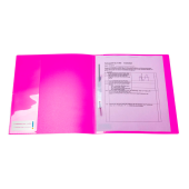  HERMA Schnellhefter Neon Kunststoff neon-pink DIN A4, 1 Stück 