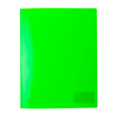  HERMA Schnellhefter Neon Kunststoff neon-grün DIN A4, 1 Stück 