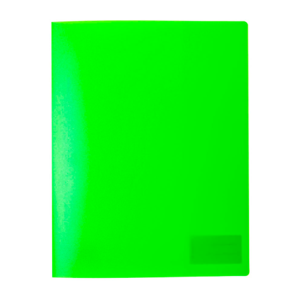 HERMA Schnellhefter Neon Kunststoff neon-grün DIN A4, 1 Stück