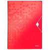  LEITZ Fächermappe WOW 4589 6 Fächer rot, 1 Stück 