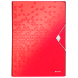  LEITZ Fächermappe WOW 4589 6 Fächer rot, 1 Stück 