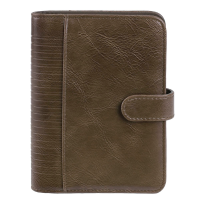 Terminplaner Standard von Bind, DIN A5, Lederimitat braun