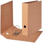 FALKEN PURE Ordner braun Karton 8,0 cm DIN A4, 1 Stück