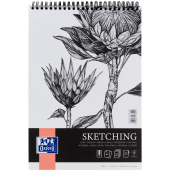  OXFORD Skizzenblock Sketching DIN A3, 50 Blatt, 1 Block, Spiralbindung 