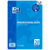  OXFORD Ringbucheinlage A4 blanko Lineatur 20, 50 Blätter 