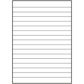  OXFORD Ringbucheinlage A4 liniert Lineatur 21, 50 Blätter 