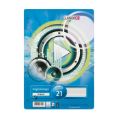  LANDRÉ Ringbucheinlage A4 liniert Lineatur 21, 50 Blätter 