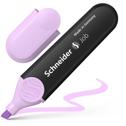 Schneider Job Pastell Textmarker flieder-lila, 1 Stück