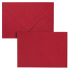  20 Briefumschläge Mosaic von artoz DIN B6 ohne Fenster weinrot nassklebend 