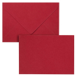  20 Briefumschläge Mosaic von artoz DIN B6 ohne Fenster weinrot nassklebend 