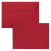  20 Briefumschläge Mosaic von artoz DIN C6 ohne Fenster weinrot haftklebend 