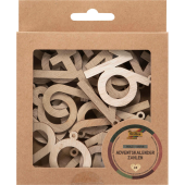  folia Adventskalenderzahlen natur 