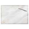  SIGEL Schreibtischunterlage Glittery Joy grau/gold Papier 42,0 x 29,7 cm, 30 Blatt 