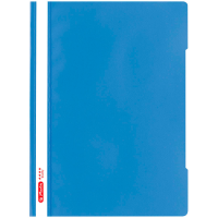 herlitz Schnellhefter Quality Kunststoff blau DIN A4, 1 Stück