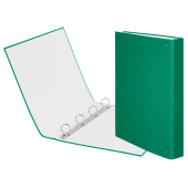  VELOFLEX Basic Ringbuch 4-Ringe grün 4,0 cm DIN A4, 1 Stück 