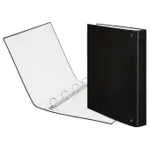  VELOFLEX Basic Ringbuch 4-Ringe schwarz 4,0 cm DIN A4, 1 Stück 