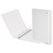  VELOFLEX Basic Ringbuch 4-Ringe weiß 4,0 cm DIN A4, 1 Stück 