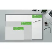  SIGEL Schreibtischunterlage Dotted 2026/2027/2028 weiß/schwarz Papier 59,5 x 41,0 cm, 30 Blatt 