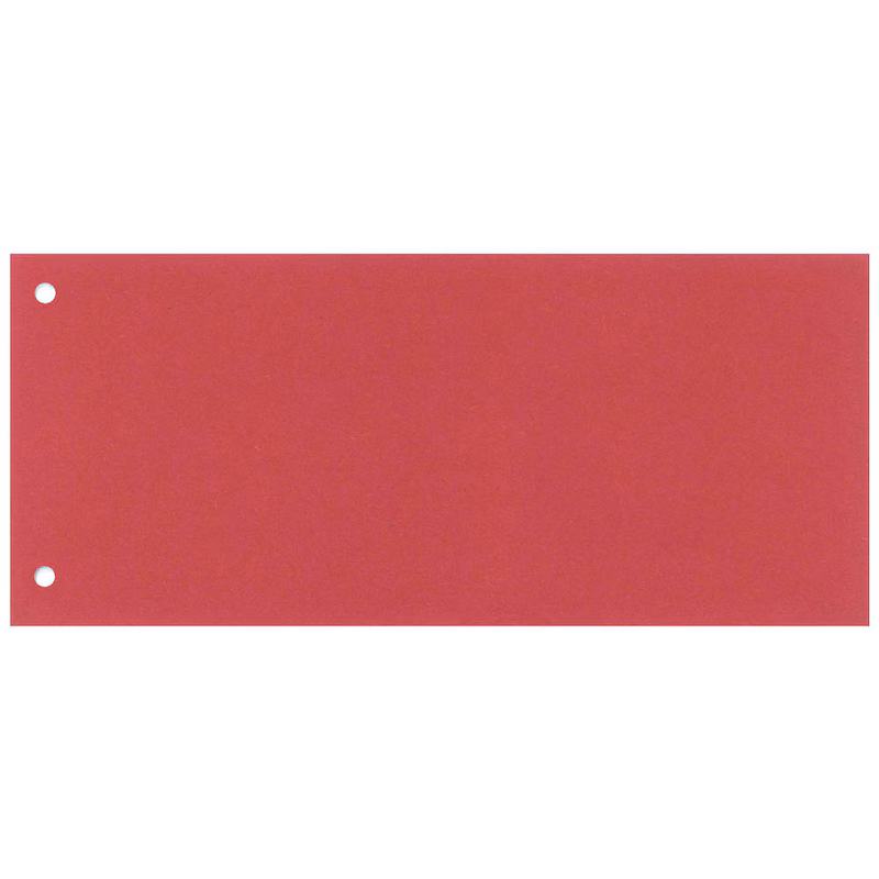  dots Trennstreifen dunkelrot, 190 g/qm Karton 24,0 x 10,5 cm, 100 Blatt 