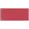 dots Trennstreifen dunkelrot, 190 g/qm Karton 24,0 x 10,5 cm, 100 Blatt