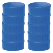  MAUL Magnete blau, Kunststoff Ø 1,5 cm, 10 Stück 