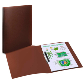  HERMA Ringbuch 2-Ringe braun 3,5 cm DIN A4, 1 Stück 