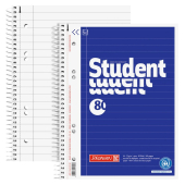 BRUNNEN Collegeblöcke Student Recycling liniert DIN A5 Innenrand, 1 Block 