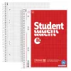 BRUNNEN Collegeblöcke Student Recycling kariert DIN A5 Innenrand, 1 Block