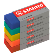  STABILO Radiergummi Legend farbsortiert, 1 Stück - Farbe nicht wählbar 