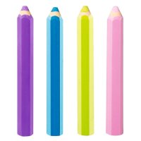 BRUNNEN Radierstift Stift farbsortiert, 1 Stück - Farbe nicht wählbar