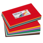  folia Tonpapier farbsortiert 180 g/qm 120 Blatt   DIN A4 