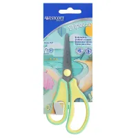 WESTCOTT Kinderschere GRIPEEZE gelb/grün 14,0 cm, Linkshänder