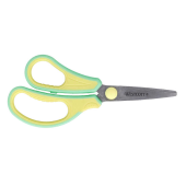  WESTCOTT Kinderschere GRIPEEZE gelb/grün 14,0 cm, Linkshänder 