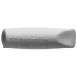  FABER-CASTELL Radiergummis GRIP 2001 Eraser CAP grau, 2er-Pack 