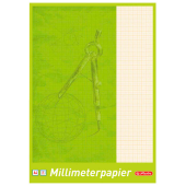  herlitz Millimeterblock DIN A4, 1 Block 